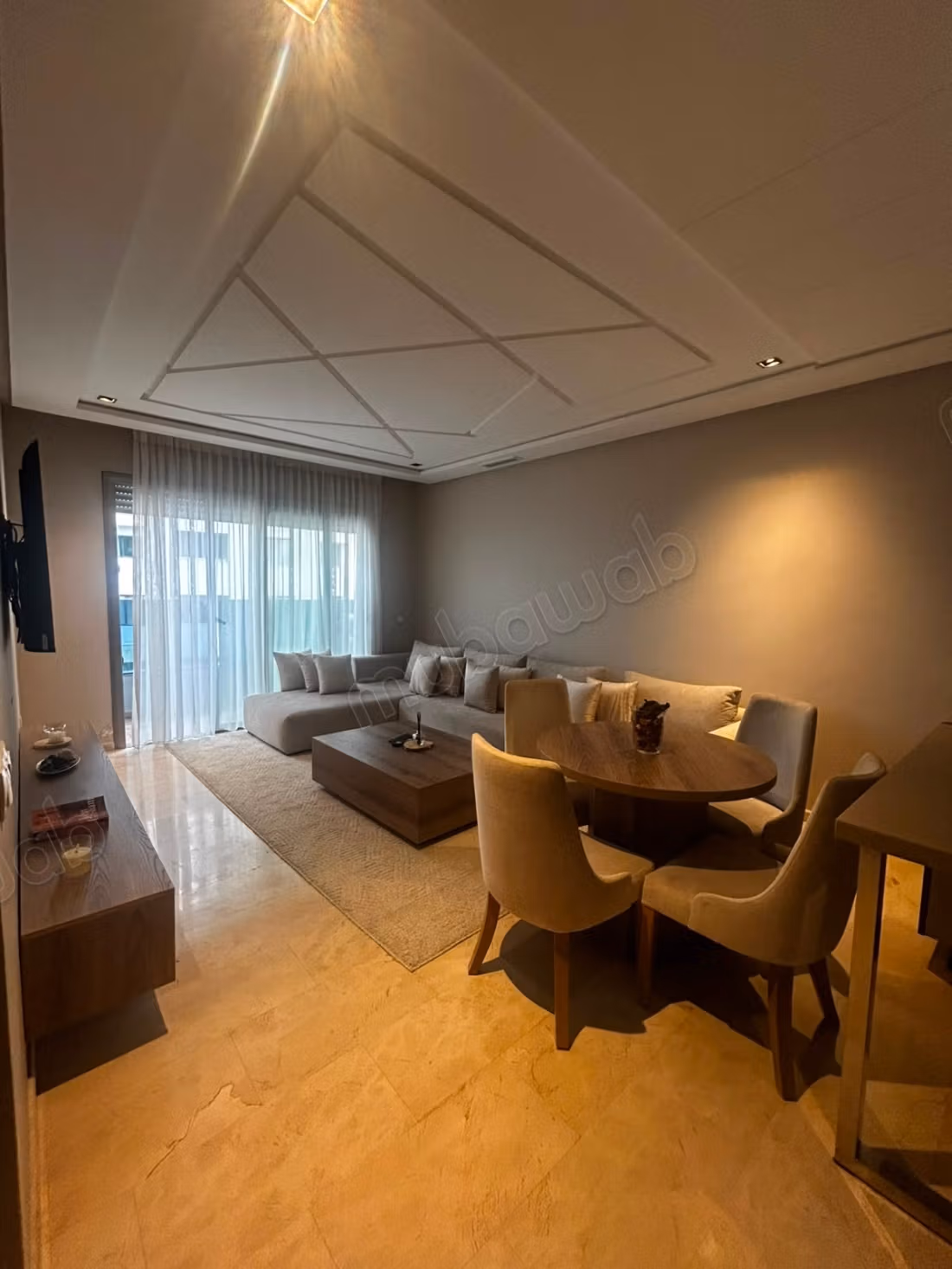 Appartement à louer à tanger – vue sur mer