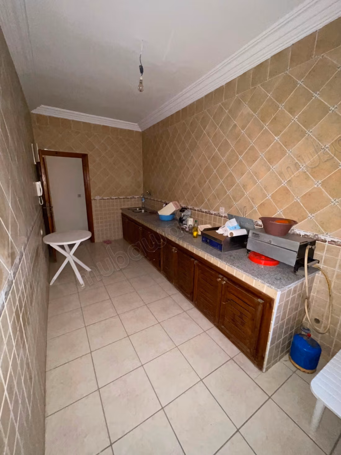 Apartamento en venta en la Plage Oued Cherrat. 1 dormitorio. Antena parabólica y puerta blindada