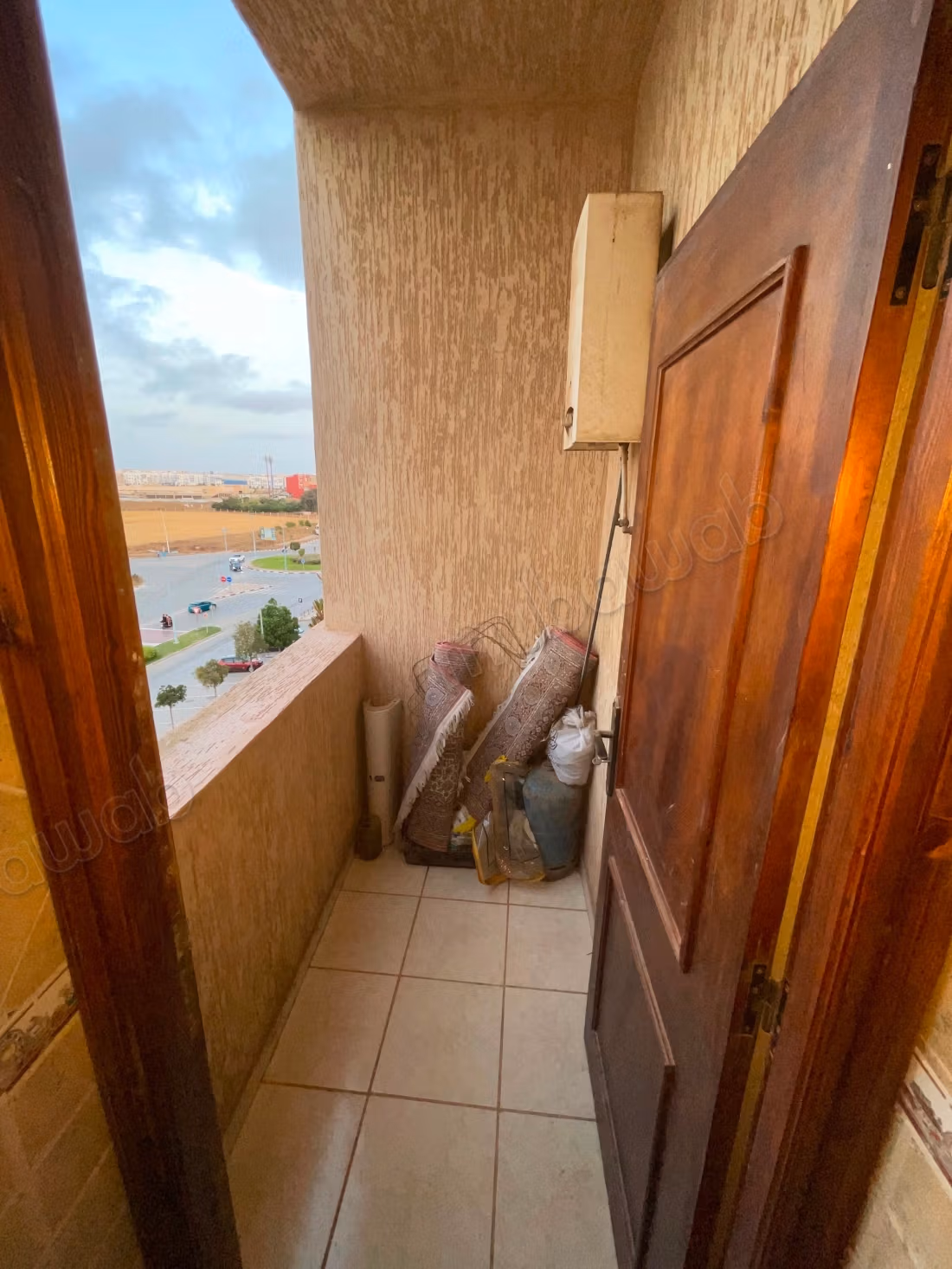 Apartamento en venta en la Plage Oued Cherrat. 1 dormitorio. Antena parabólica y puerta blindada