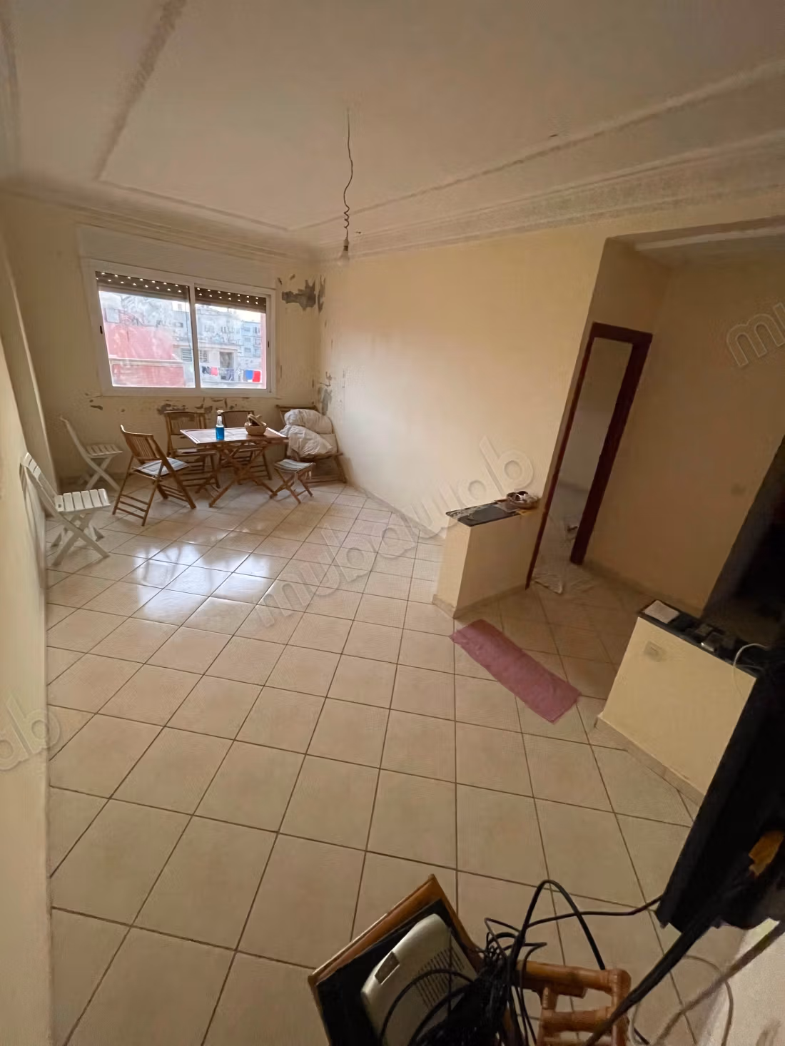Apartamento en venta en la Plage Oued Cherrat. 1 dormitorio. Antena parabólica y puerta blindada