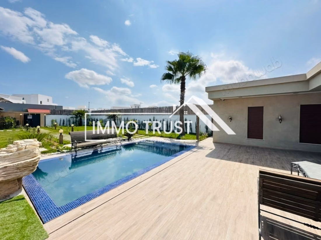 Villa plain pieds S1 avec piscine