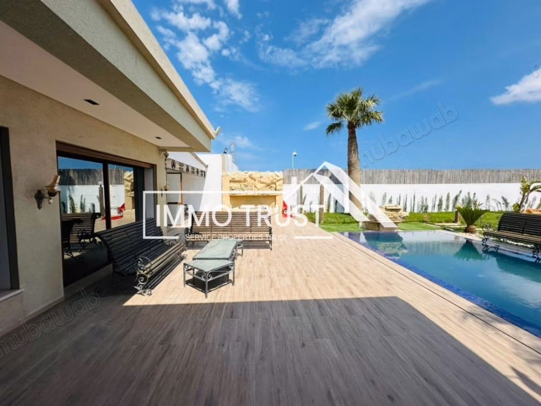 Villa plain pieds S1 avec piscine