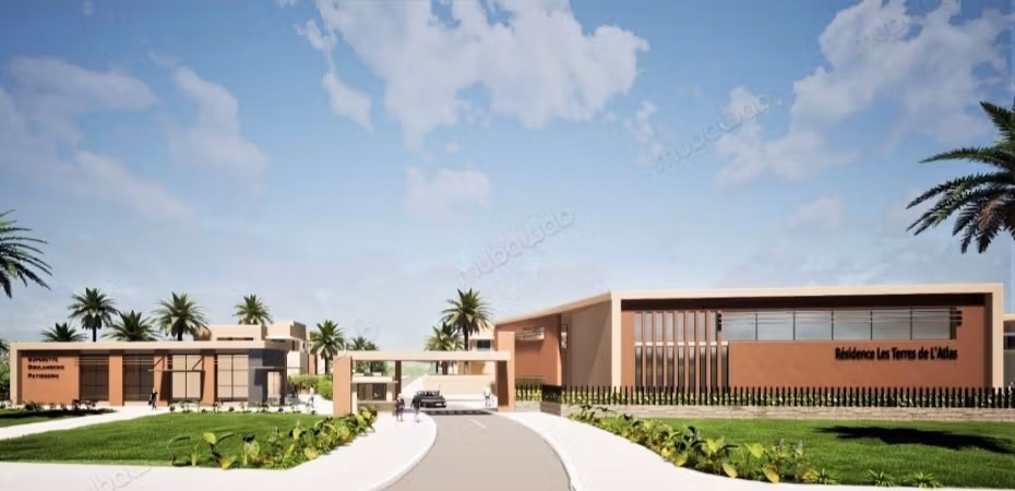 Land for sale on Route de l'Ourika. Area 501 m²