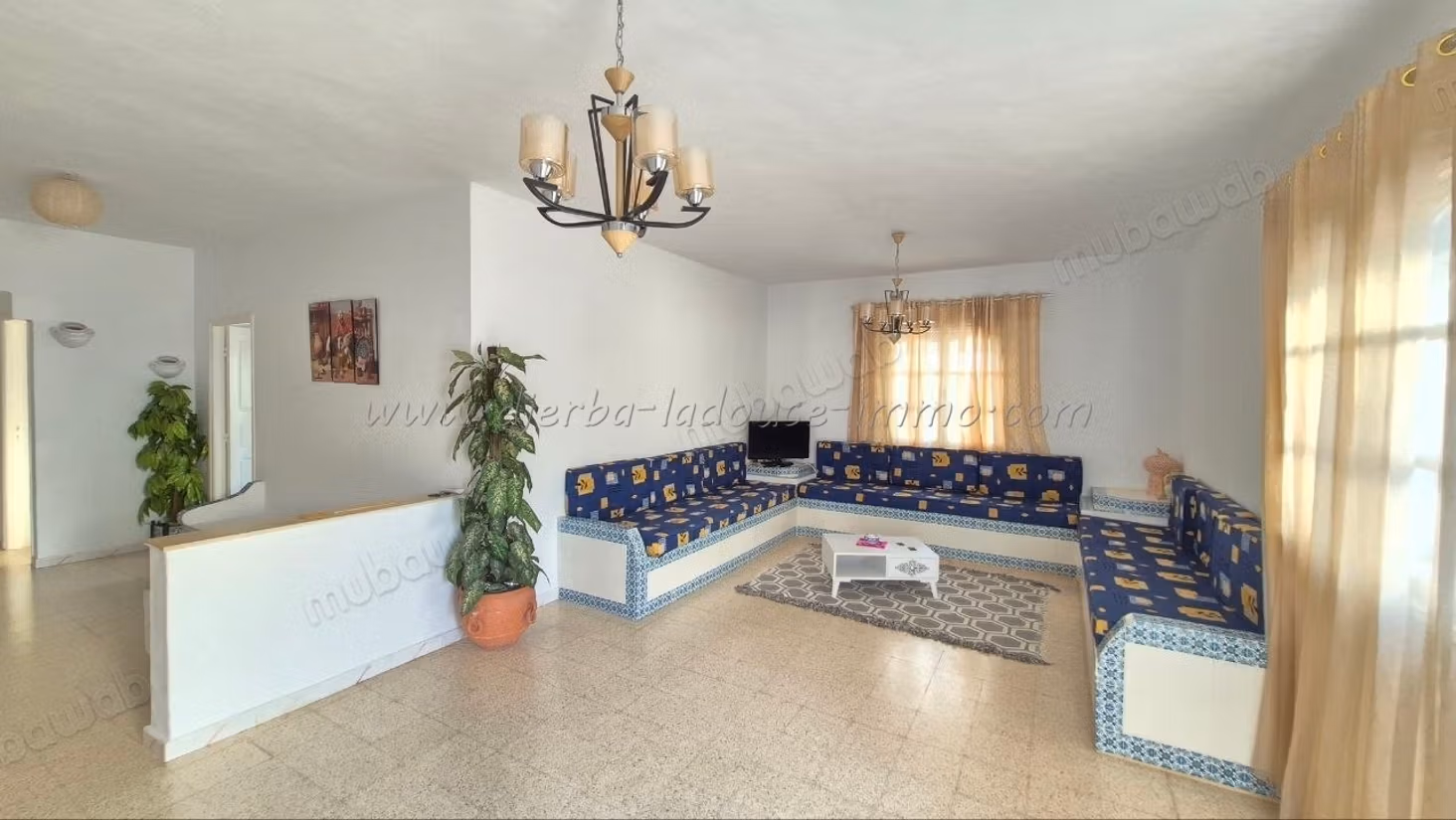Location annuelle villa s3 à taguermes