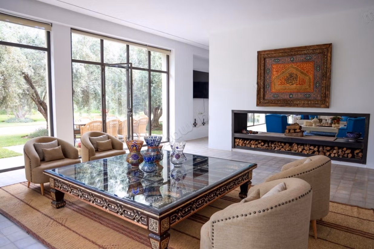 Location villa long terme rte amizmiz marrakech