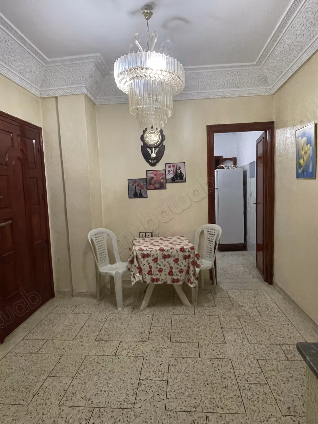 Location d'un appartement à Narjis. 
2 belles chambres. 
Meublé