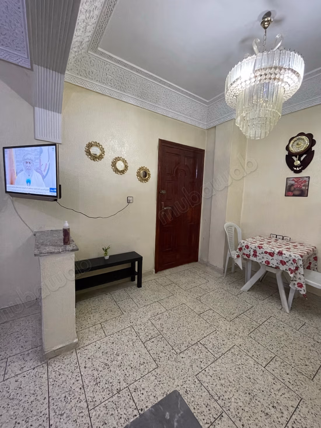 Location d'un appartement à Narjis. 
2 belles chambres. 
Meublé