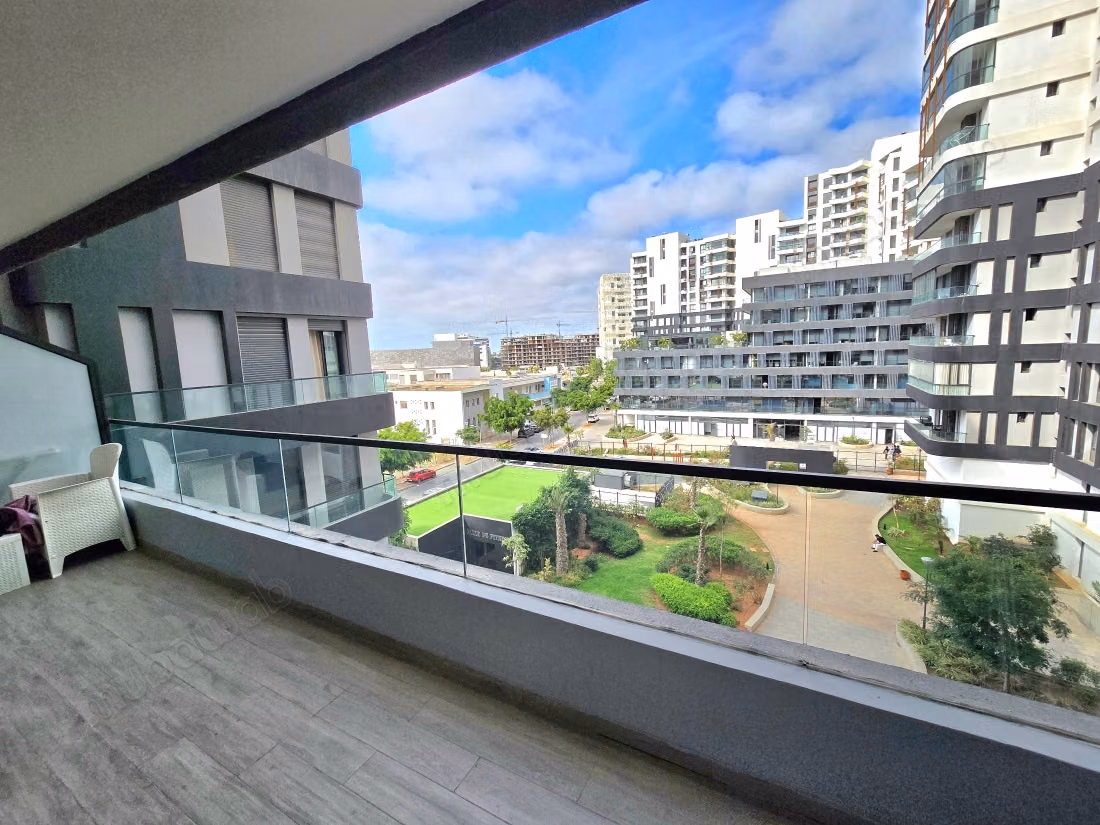 Appartamento in affitto a Casablanca Finance City. 2 camere confortevoli. Arredato