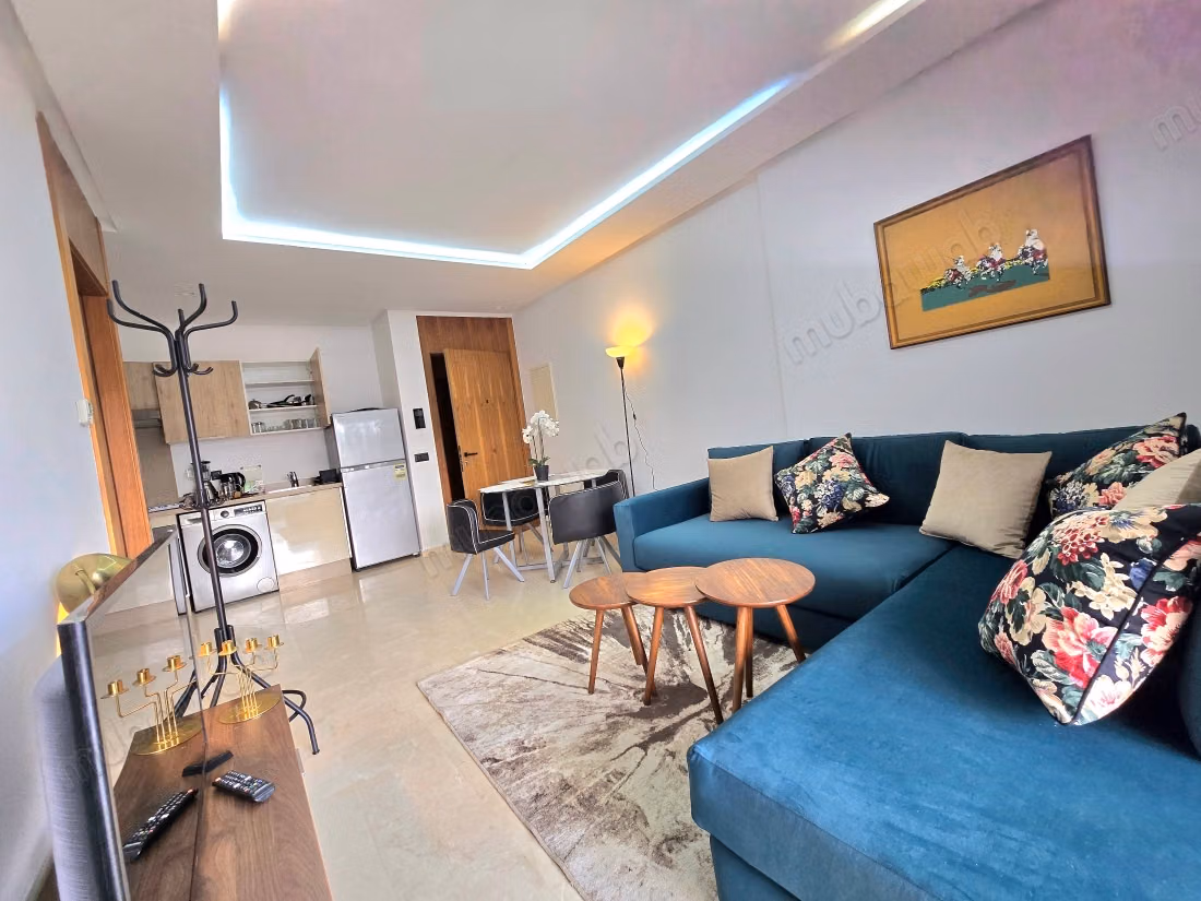 Appartamento in affitto a Casablanca Finance City. 2 camere confortevoli. Arredato