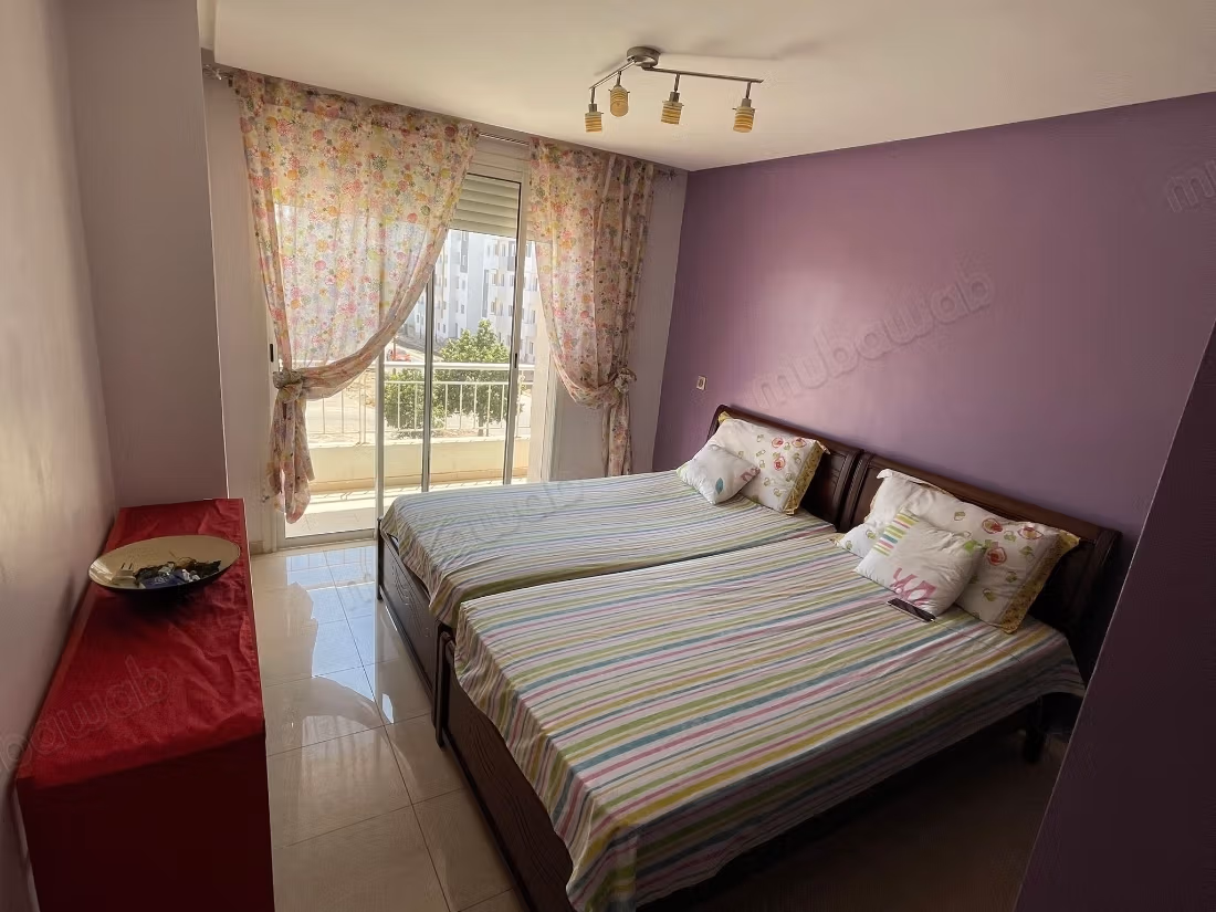 Vente d'un bel appartement à Islane Agadir. 2 chambres à coucher. Meublé
