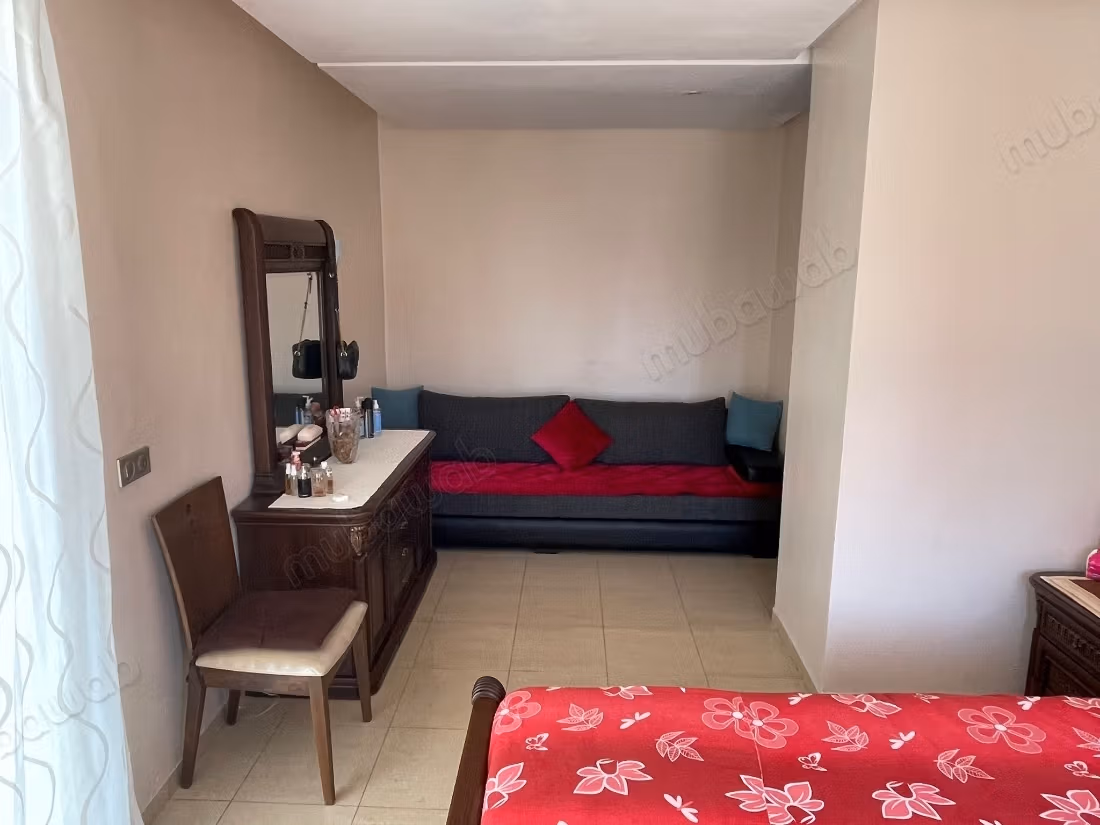 Vente d'un bel appartement à Islane Agadir. 2 chambres à coucher. Meublé