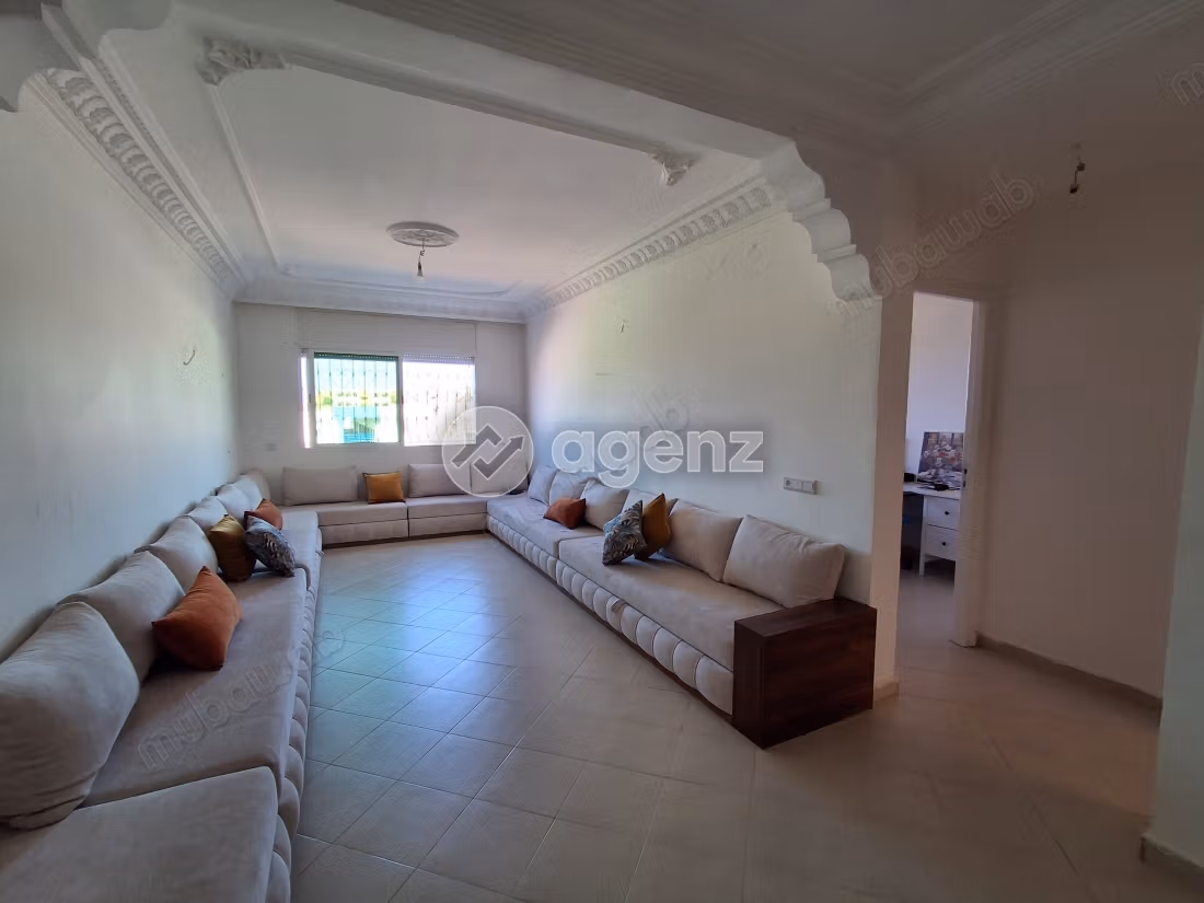 Appartement à vendre 111 m², 3 chambres 
Residence lamia 
Skhirate 
Témara