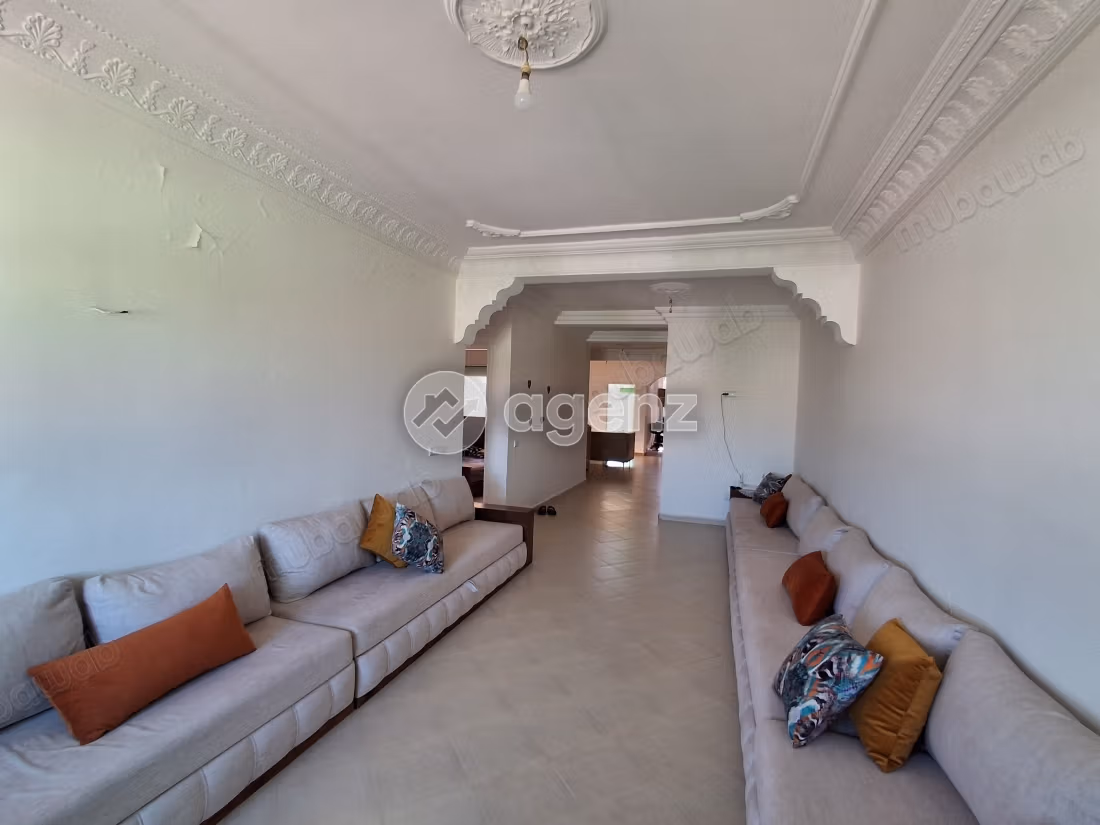 Appartement à vendre 111 m², 3 chambres 
Residence lamia 
Skhirate 
Témara
