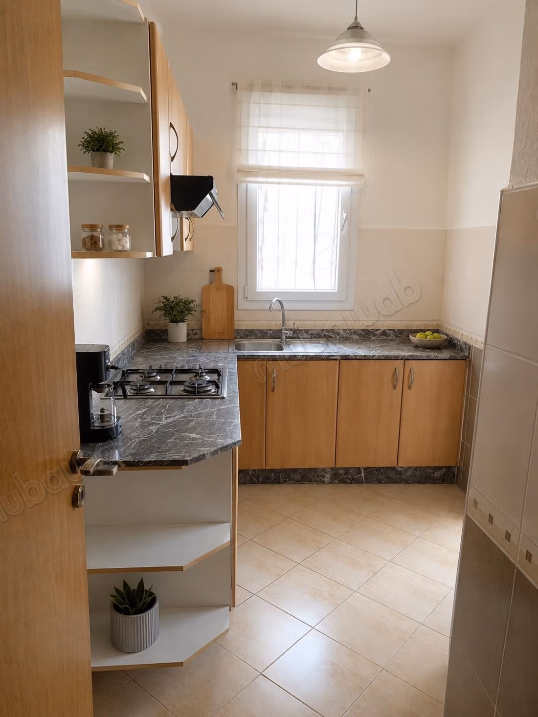 Vente d'un appartement splendide à Fal Oumlil Hay Mohammadi. 2 chambres à coucher. Porte blindée et fenêtres à double vitrage