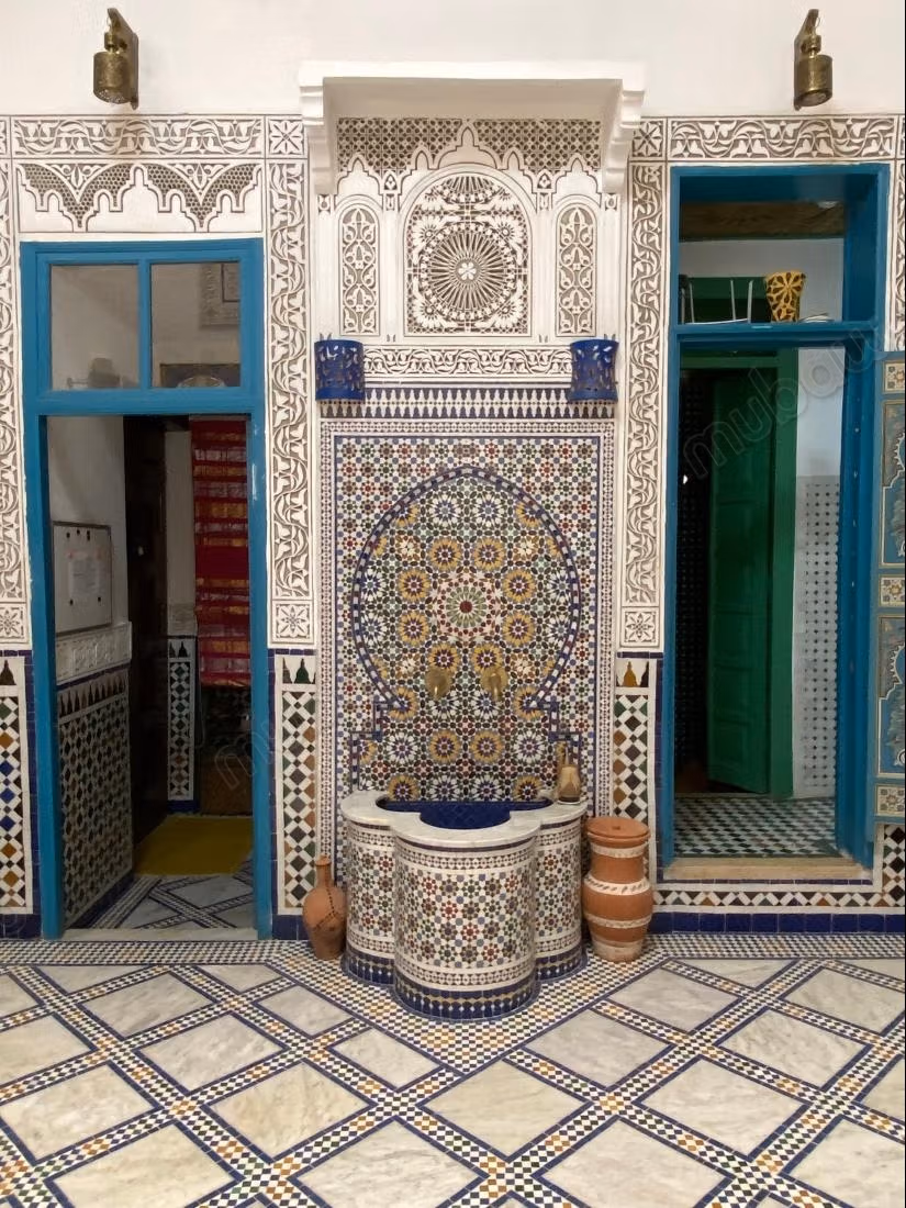 Riad with a beautiful finish in Batha