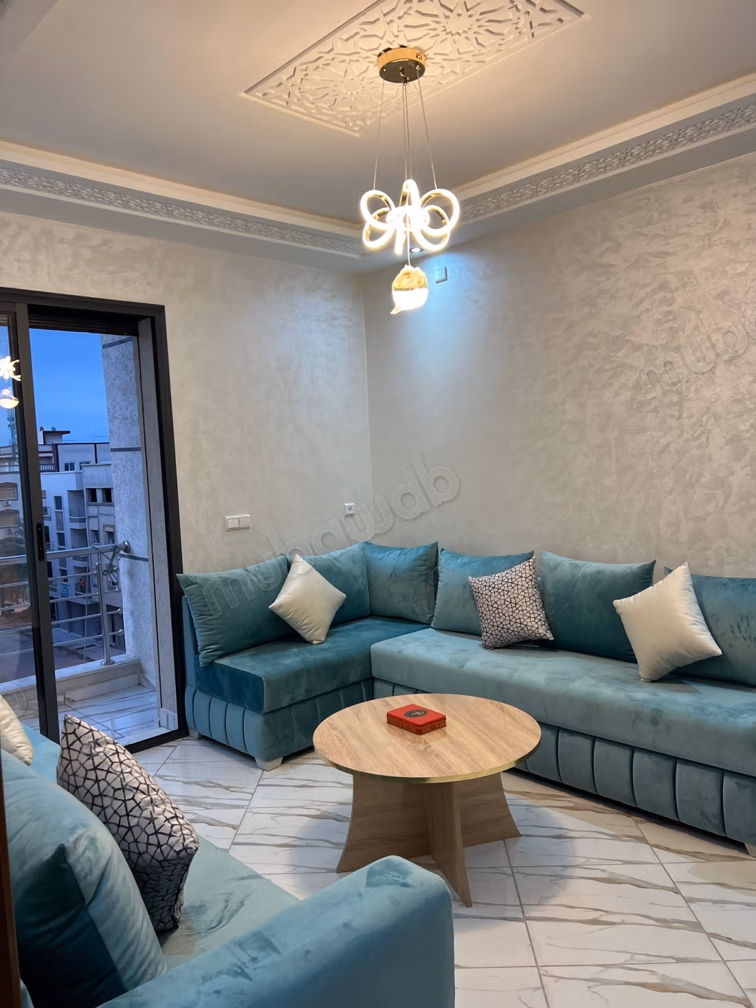 Appartement en location à Martil. 2 chambres. Meublé