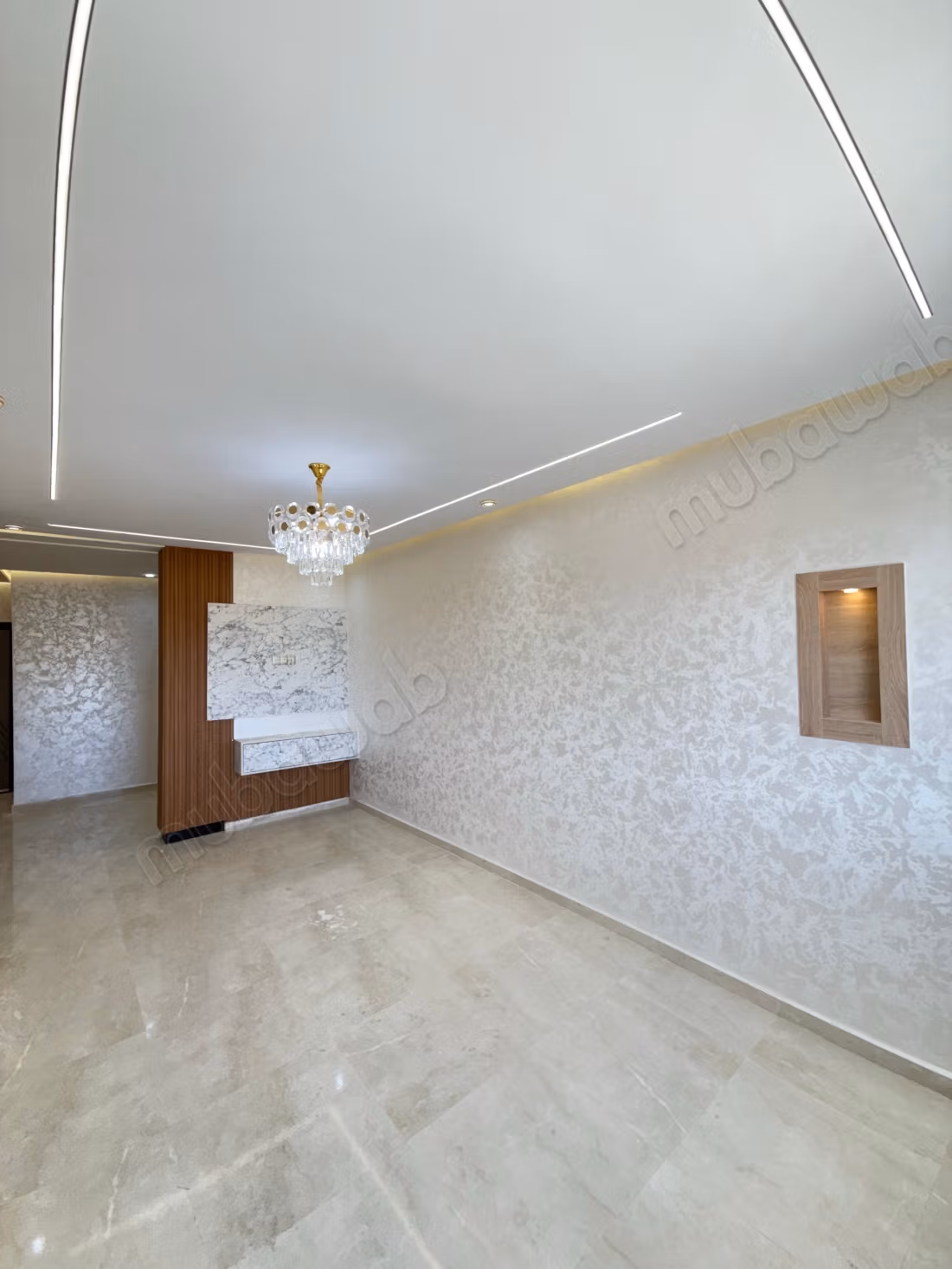 Appartement fabuleux à vendre à Assanaouber. 3 grands espaces de vie. Salon marocain, sécurité.
