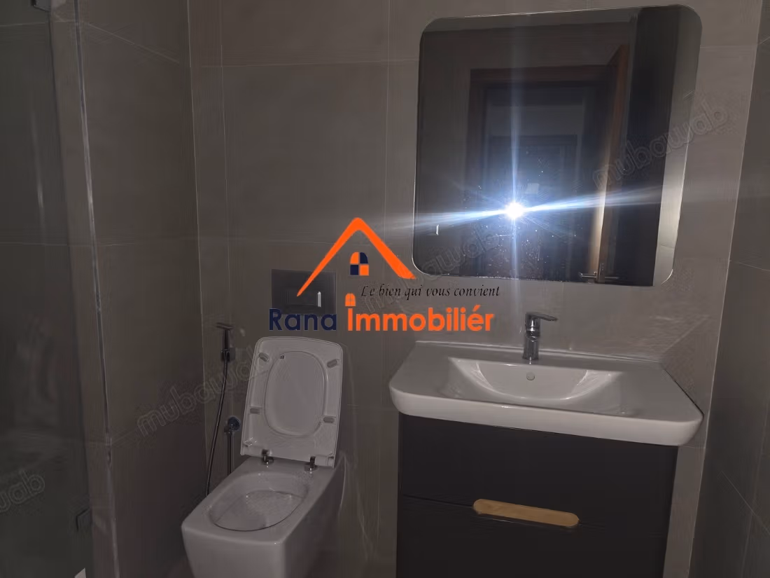 Appartement à louer sur Souissi 
Orangeraie