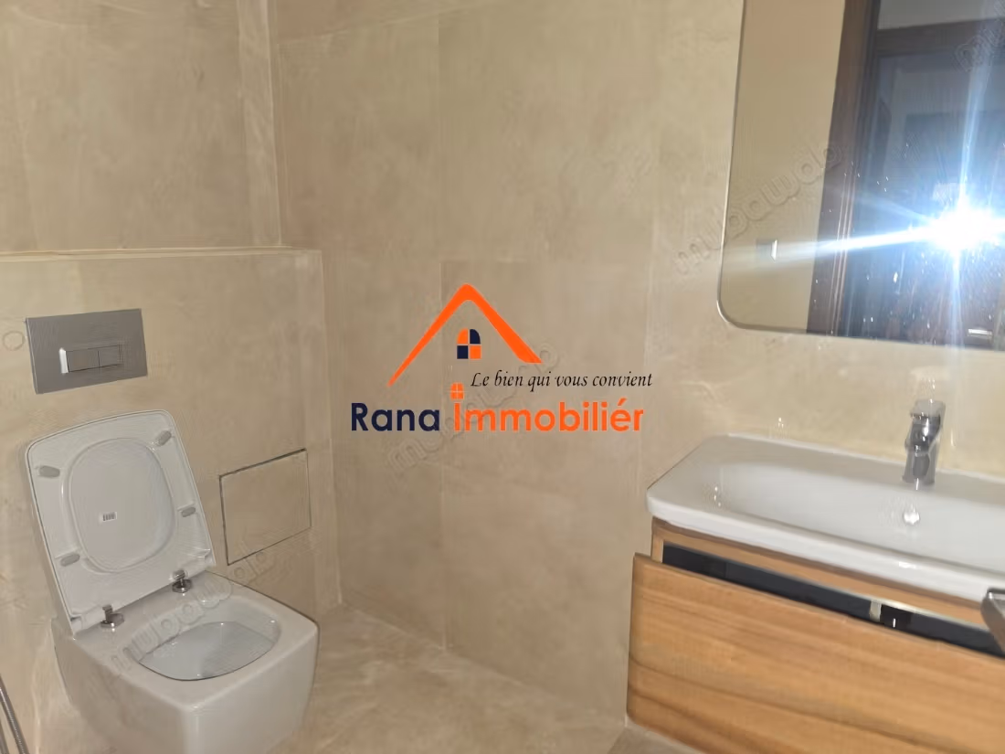 Appartement à louer sur Souissi 
Orangeraie