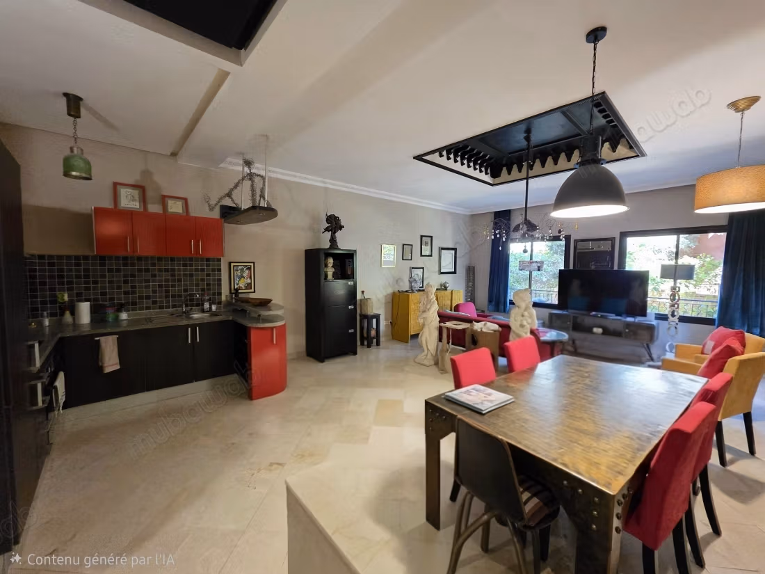 Appartement met 2 slaapkamers met tuinpool in Palmeraie