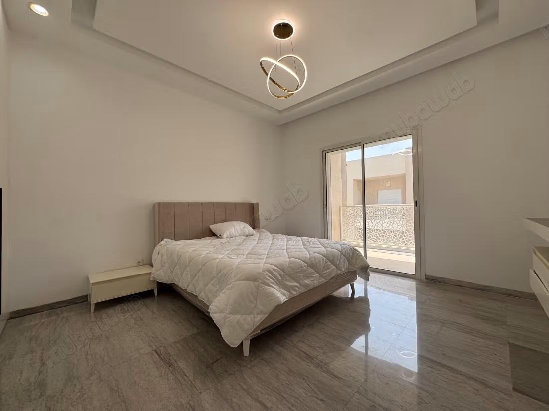 Appartement à l'achat à Hammamet Sud. 2 chambres agréables. Bien meublé