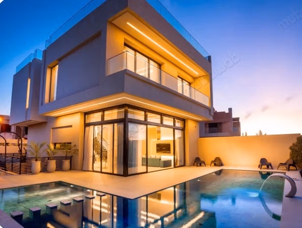 Magnifique villa construite sur 2500m2
