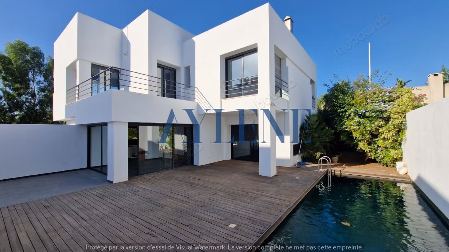 Villa Moderne s4 avec piscine à la marsa