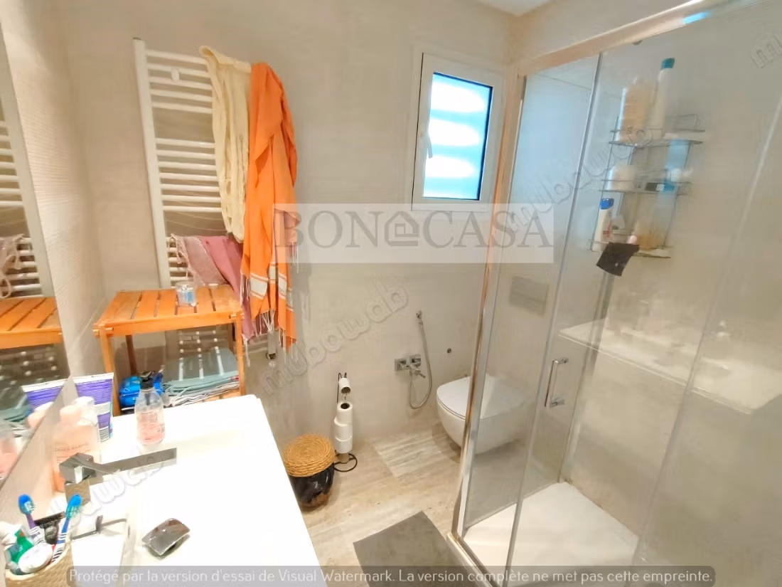 S4 Meublé avec piscine&jardin à louer à la Marsa