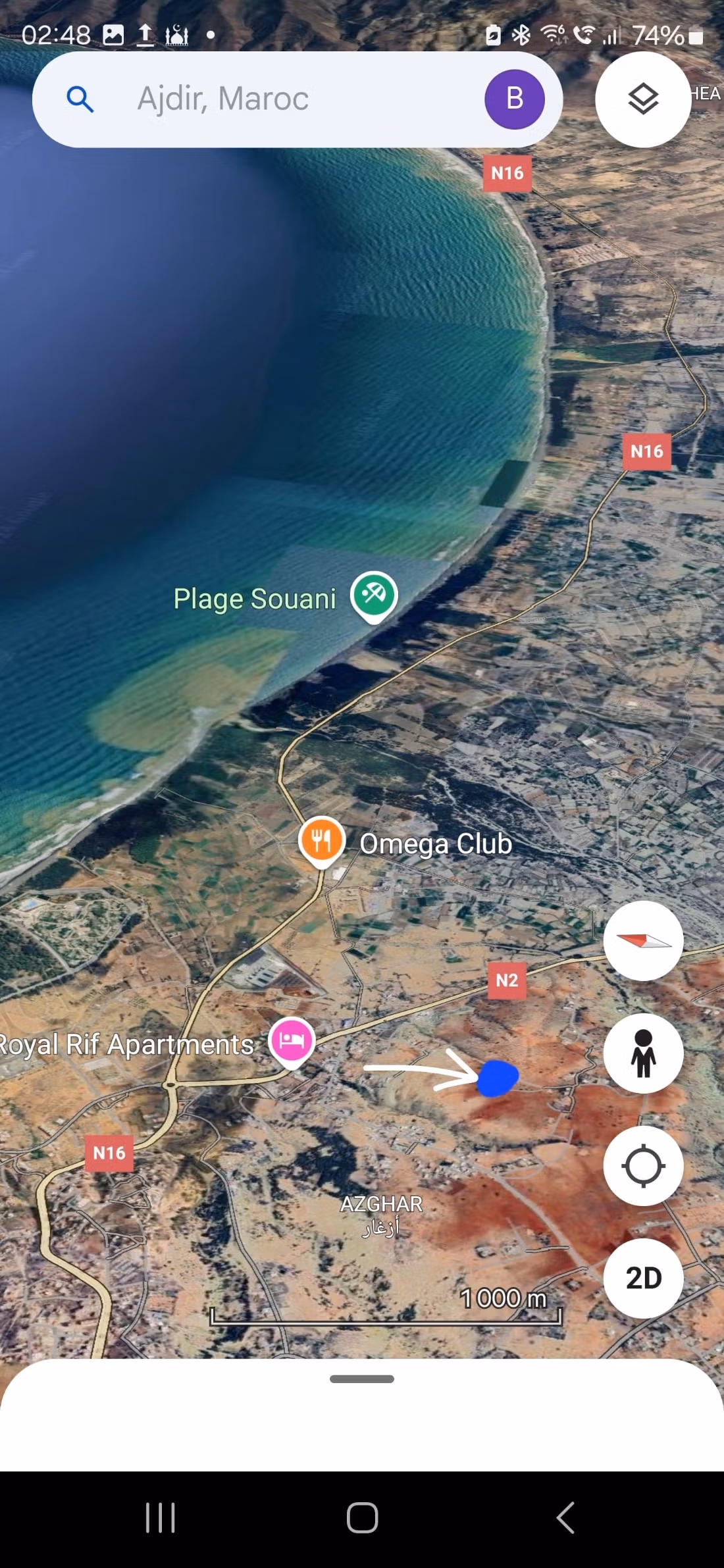 Terreno en venta en Al Hoceima. Superficie de 406 m²