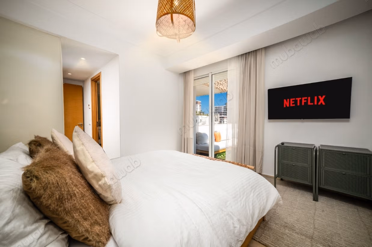 Magnifique appartement meublé 2 chambres 
tours végétales