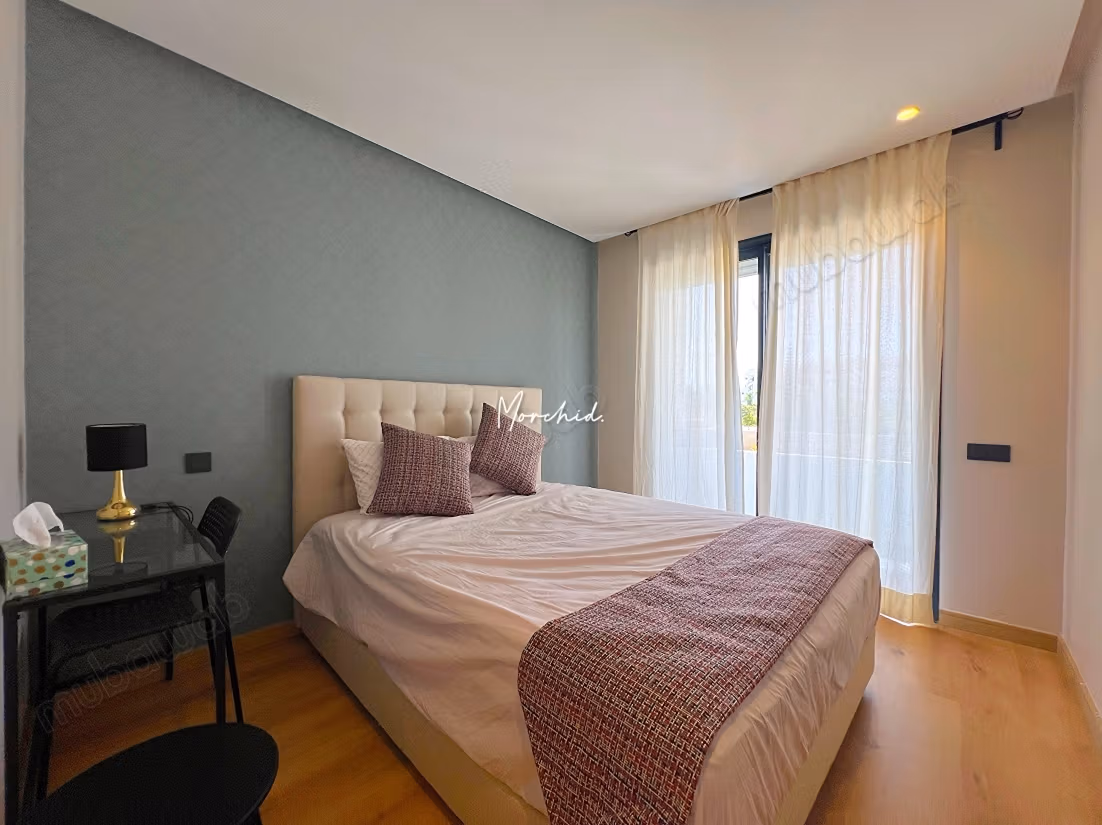 De oase locatie van een gemeubileerd appartement