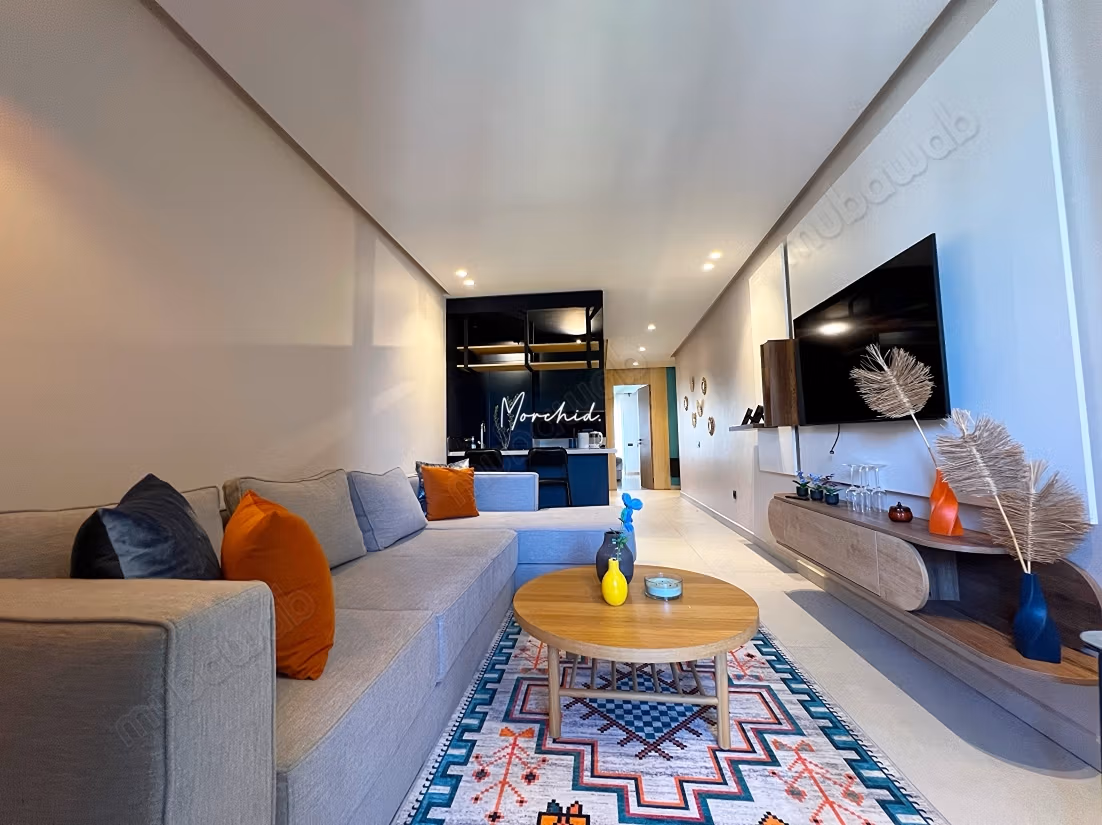 De oase locatie van een gemeubileerd appartement