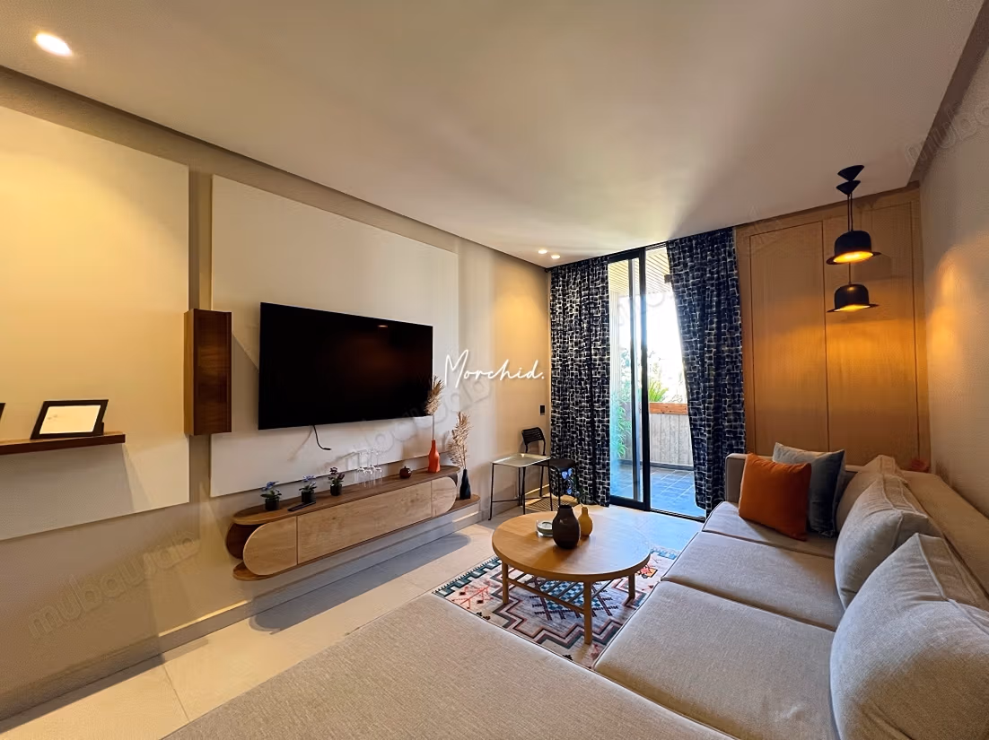 De oase locatie van een gemeubileerd appartement