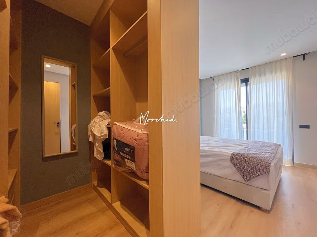 De oase locatie van een gemeubileerd appartement