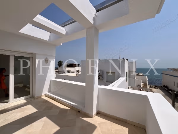 Villa S3 avec terrasse vue sur mer à Carthage