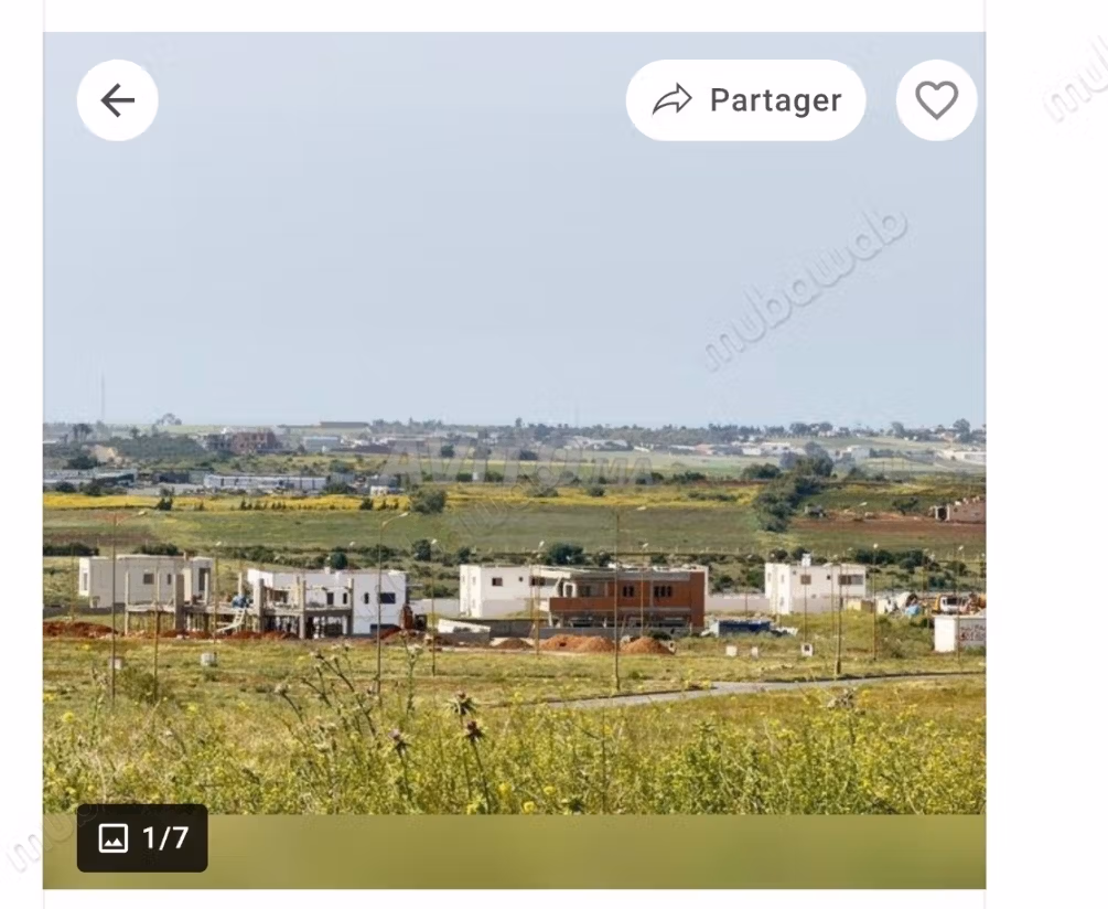 Terreno in vendita a Tamesna. Superficie 540 m²