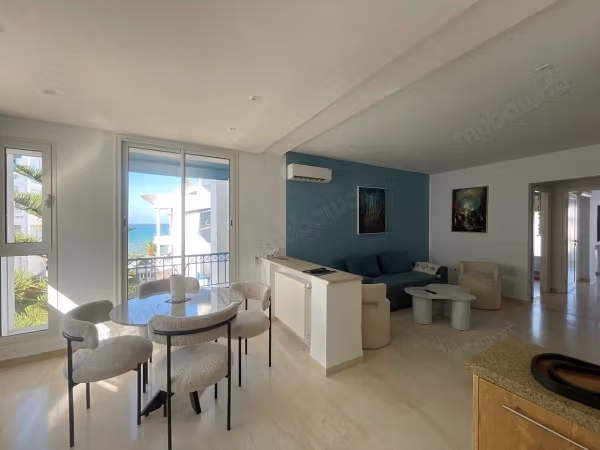 Appartement S1 avec vue sur mer, Gammarth