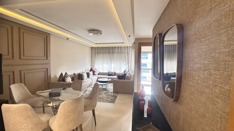 Bel appartement en location à Ferme Bretonne 
Hay Arraha. Superficie 100 m². Meublé