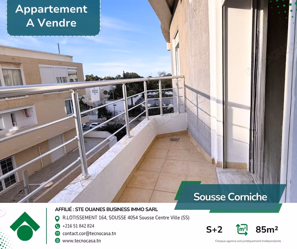 À Vendre–Appartement s2 a Panorama
