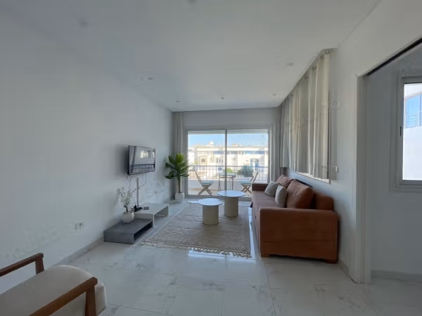 Appartement S1 avec vue mer, Gammarth supérieur