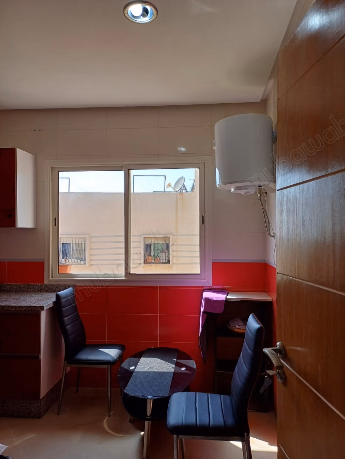 Vacation apartment for rent in Wifak. Total area 78 m². Parking and garden