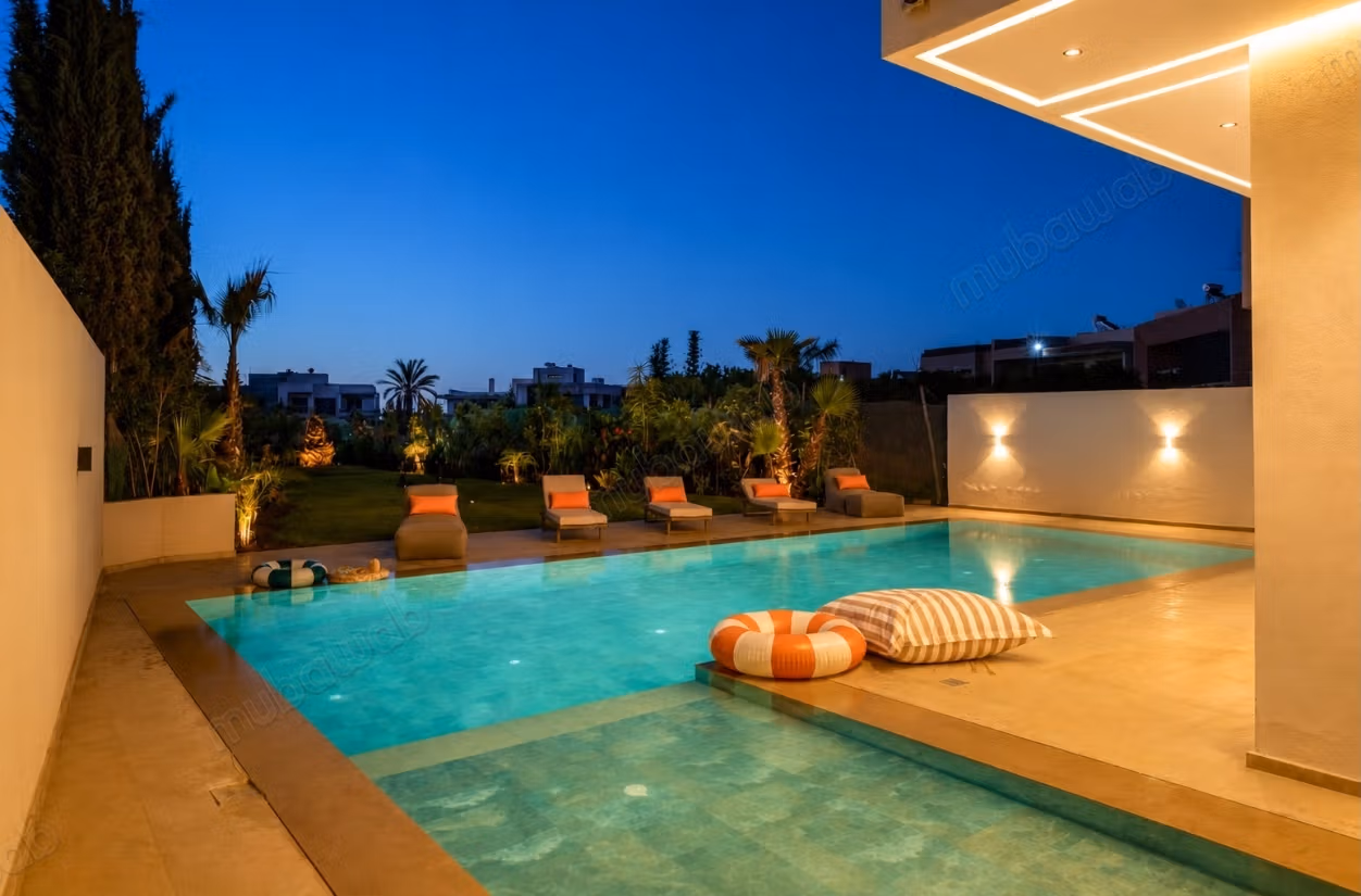 Villa neuve 3 façades – argan golf marrakech