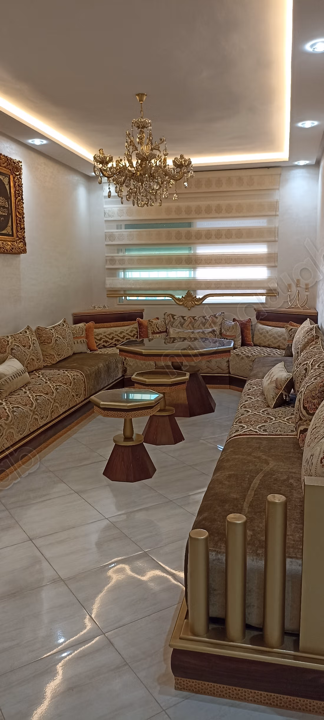 Appartement à louer à Salé nouvelles. 4 belles chambres. Meublée