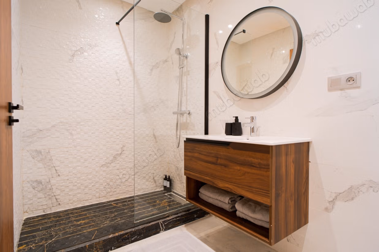 Appartement te huur in Port Tanger stad. 2 mooie slaapkamers. Goed ingericht