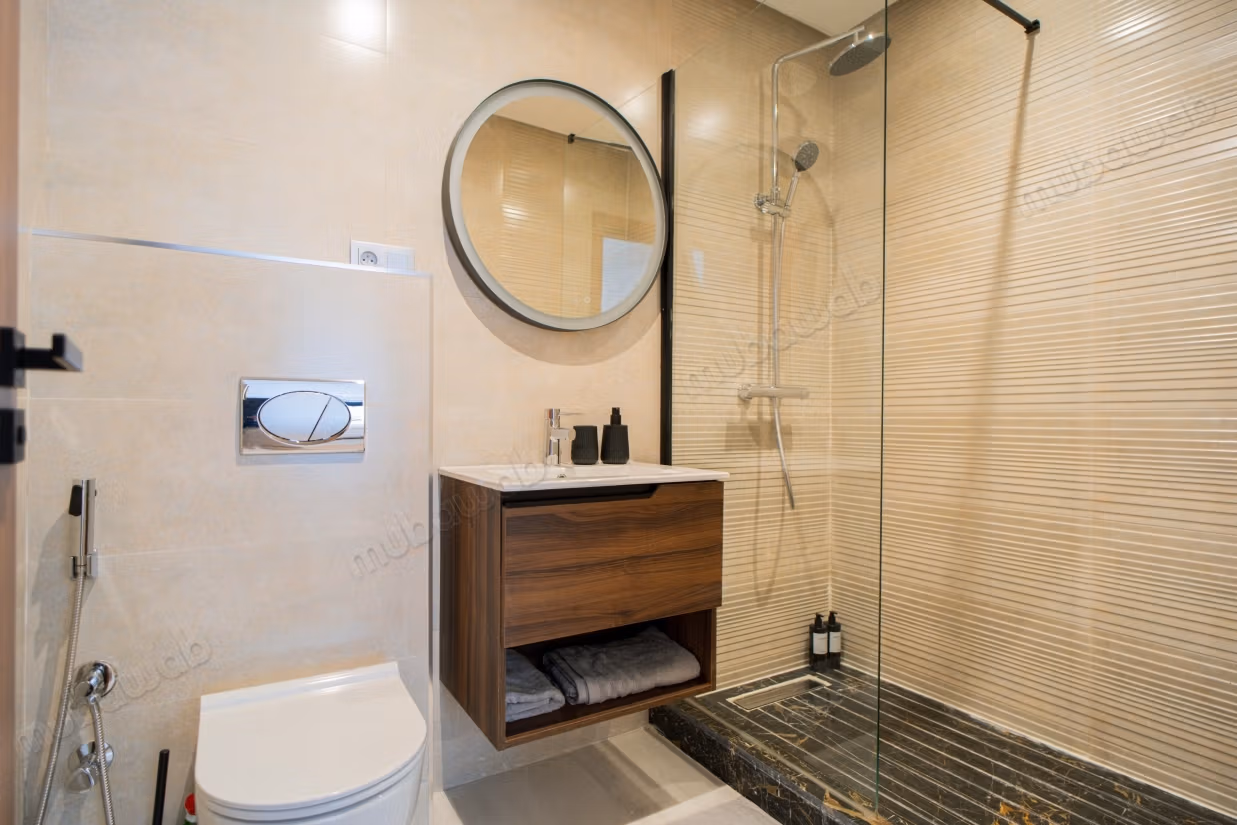 Appartement te huur in Port Tanger stad. 2 mooie slaapkamers. Goed ingericht