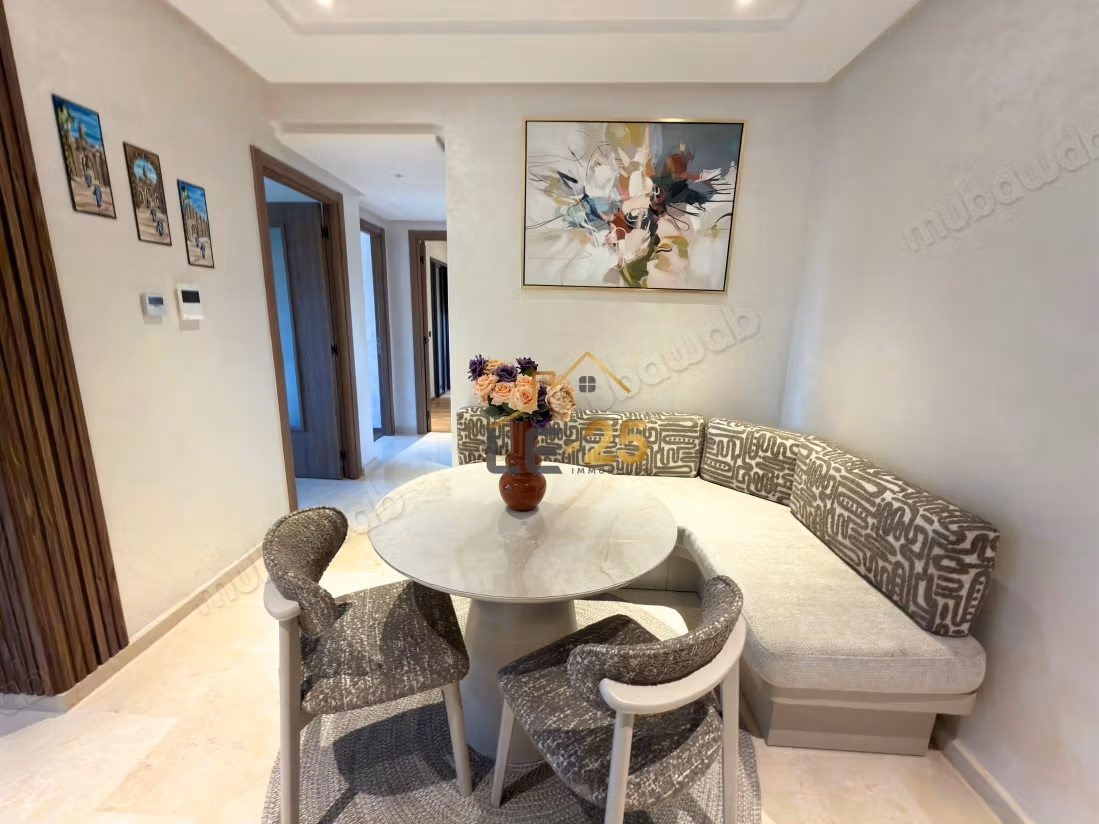 Appartement Meublé À Louer À Guéliz 
Avec Piscine