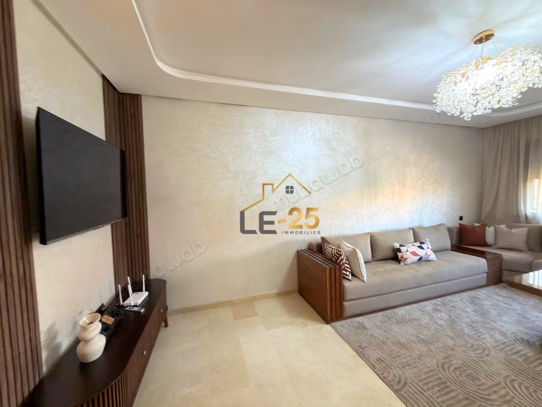 Appartement Meublé À Louer À Guéliz 
Avec Piscine