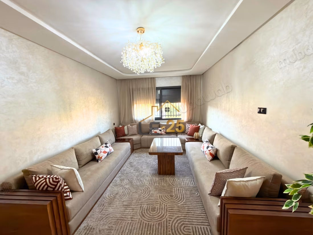 Appartement Meublé À Louer À Guéliz 
Avec Piscine