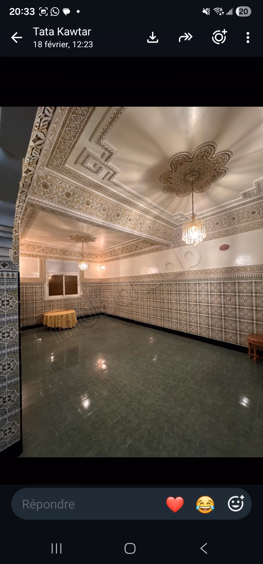 Maison à vendre dans le quartier Soraya, route haj