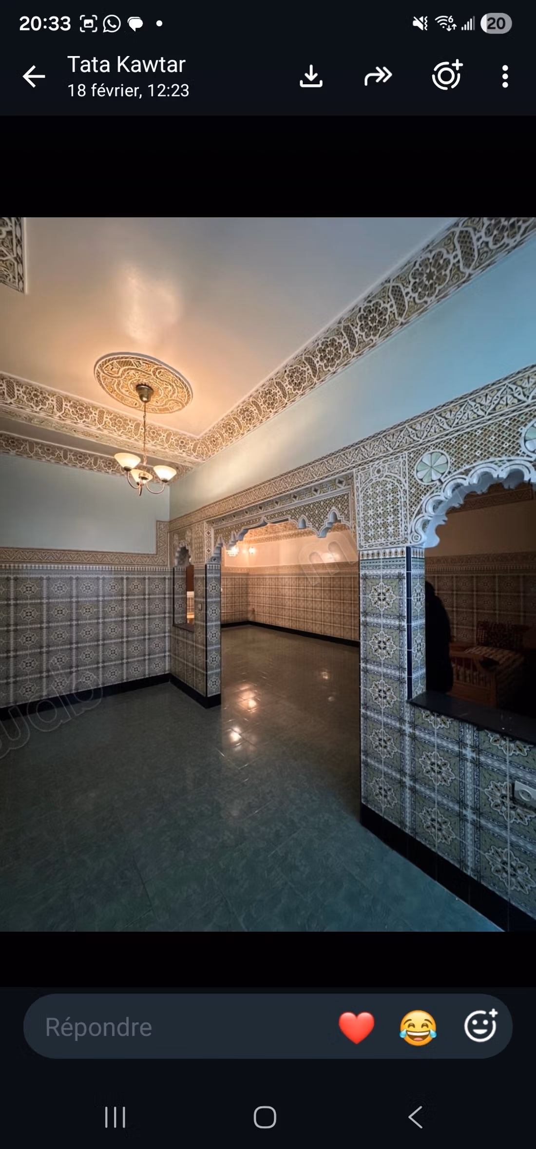 Maison à vendre dans le quartier Soraya, route haj